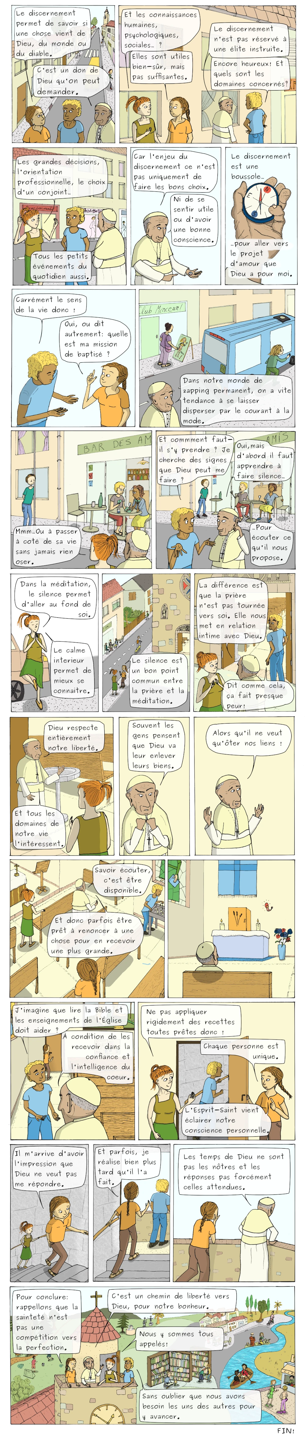 Les quotisaints #9 Le discernement ce n'est pas un moyen d'avoir bonne conscience, mais de découvrir ma mission de vie que me propose le Seigneur.