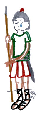 Mt 8,8: Seigneur, je ne m&eacute;rite pas que tu entres sous mon toit, mais dis seulement un mot et mon enfant sera gu&eacute;rit.