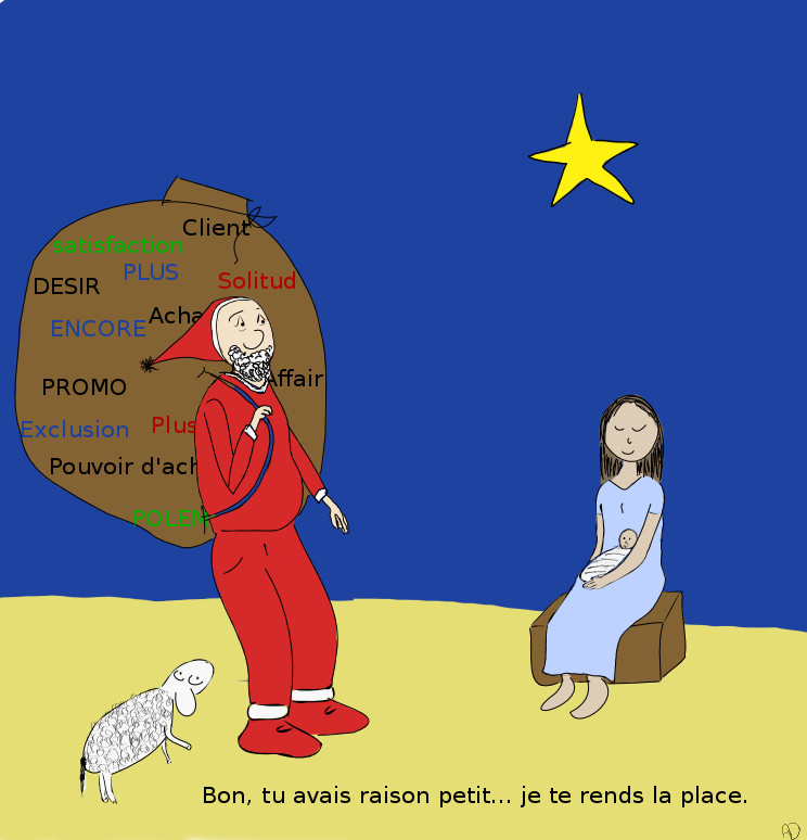 Le p&egrave;re No&euml;l a t'il vraiment la carrure n&eacute;cessaire &agrave; l'emploi ?